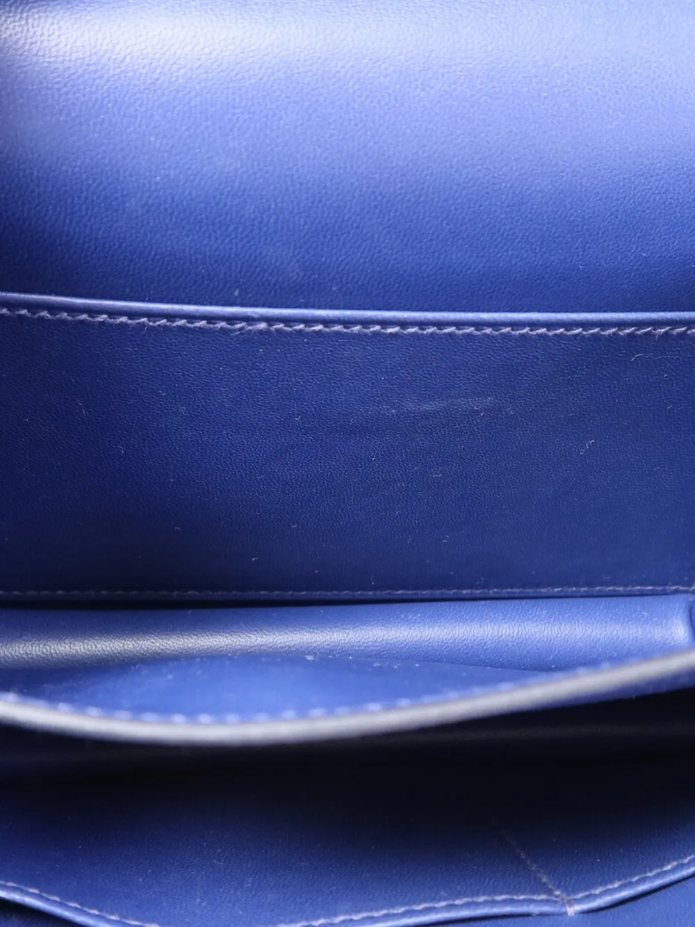 Hermès Pre-owned Constance Epsom Crossbody Bag in Blue, view 5