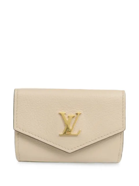 Louis Vuitton Pre-Owned LockMini leather wallet