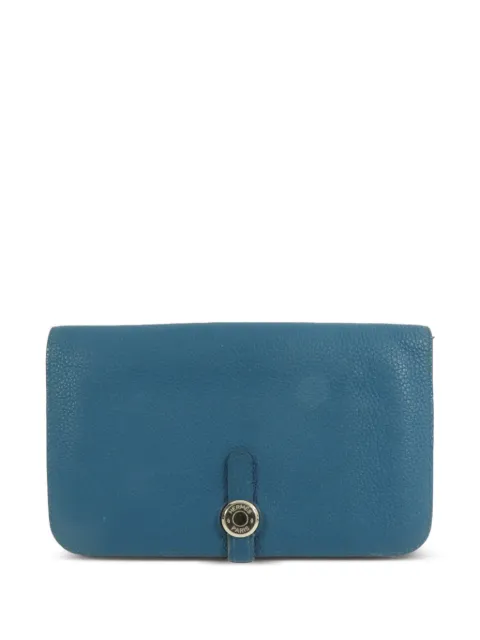 Hermès Pre-Owned Dogon leather wallet