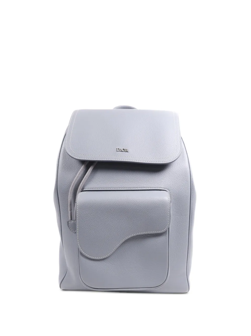 Christian Dior Pre-Owned Zaino Saddle in pelle - Blu
