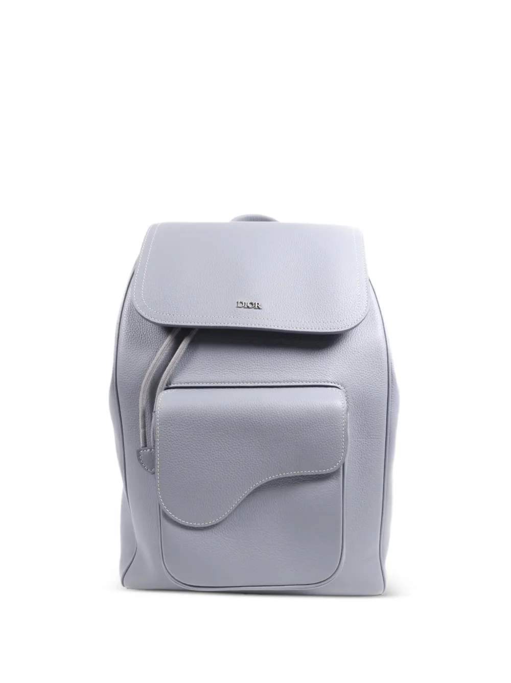 Christian Dior Pre-Owned Zaino Saddle in pelle - Blu
