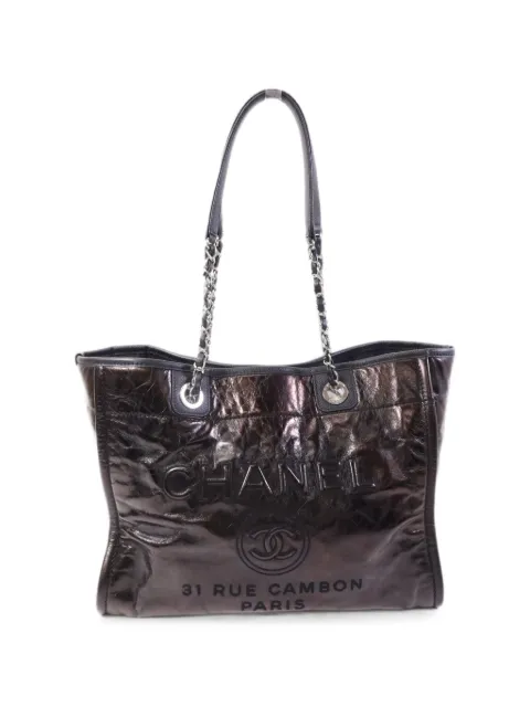 CHANEL Pre-Owned Deauville CC tote bag