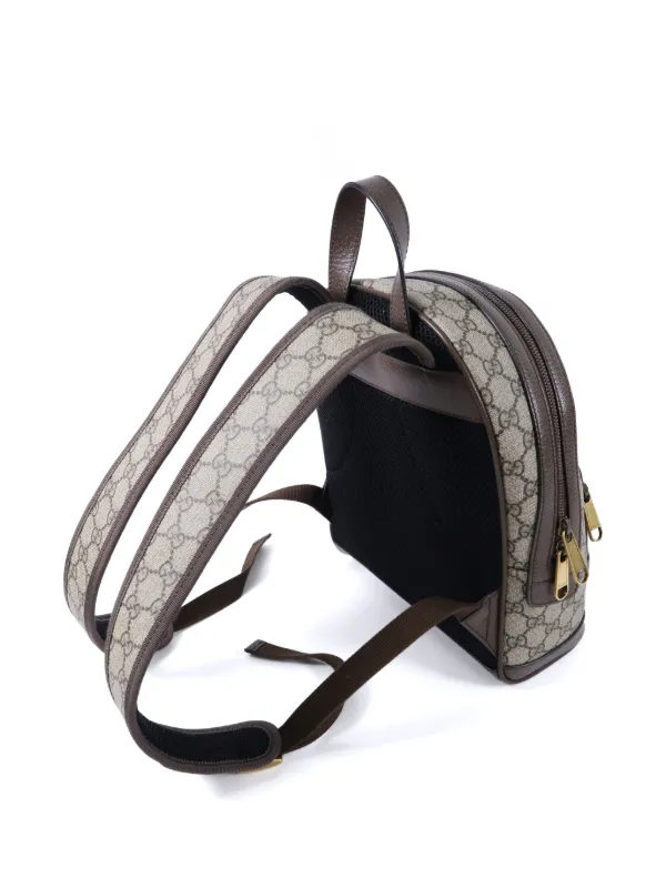 Gucci Pre-Owned GG-Supreme Backpack | Neutrals | FARFETCH