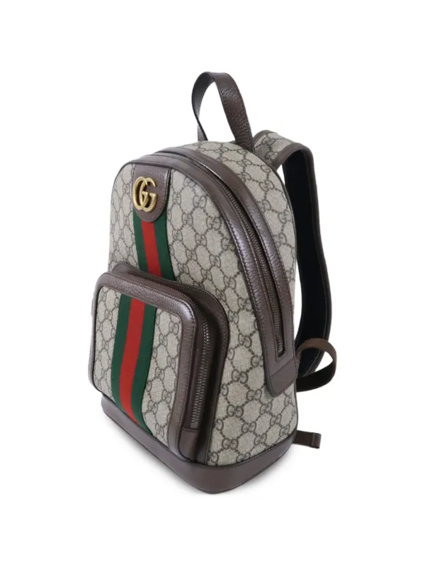 Gucci Pre-Owned GG-Supreme Backpack | Neutrals | FARFETCH
