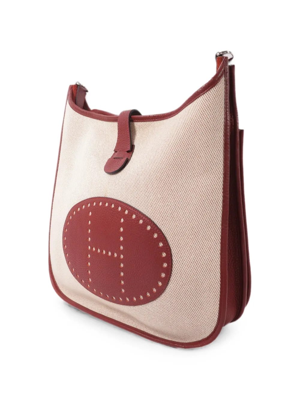 Hermès Pre-Owned PM Evelyne schoudertas Beige