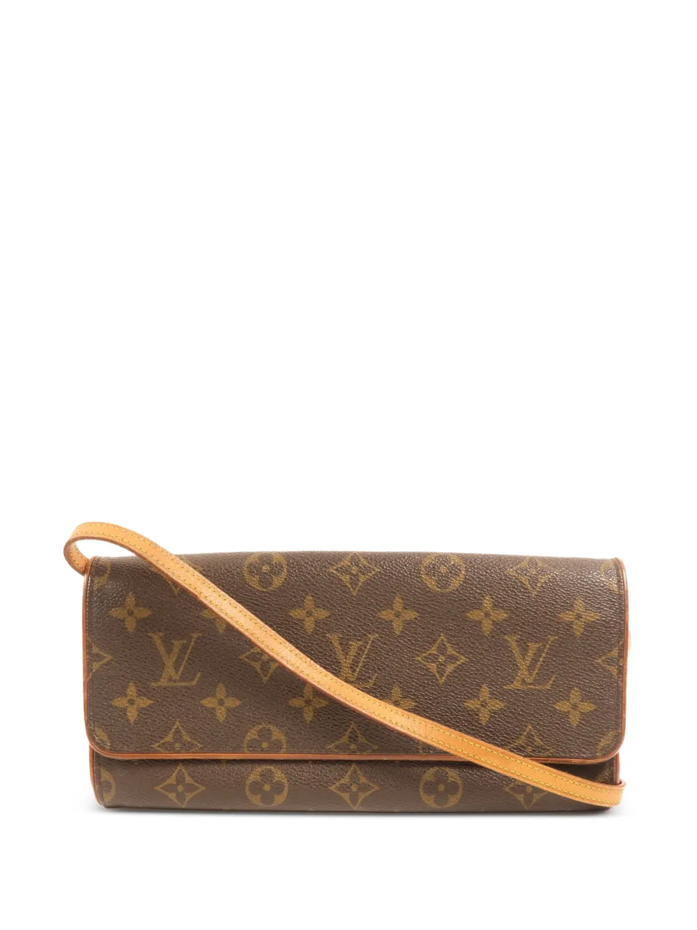 Louis Vuitton Pre-Owned Borsa a spalla GM Pochette Twin - Marrone