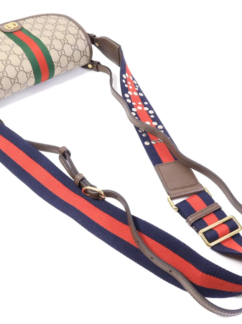 Gucci Pre-Owned Ophidia GG schoudertas Beige