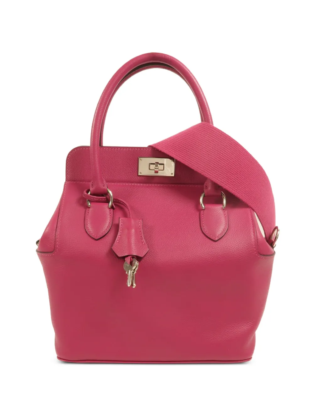 Hermès Pre-Owned Toolbox 20 Tote Bag aus Leder - Rosa