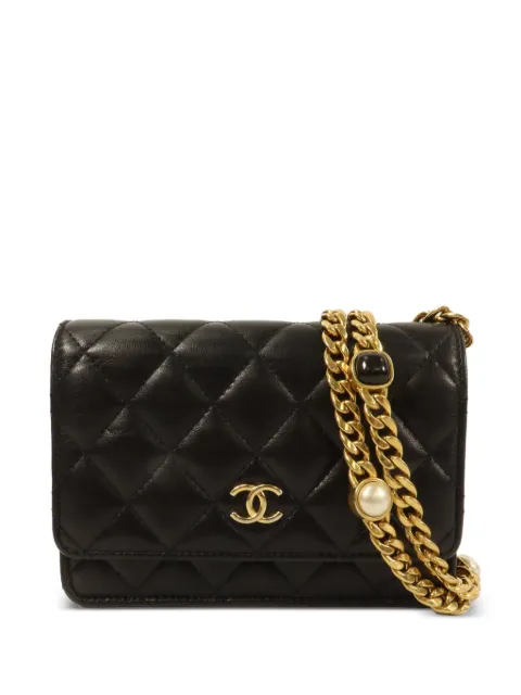 CHANEL Pre-Owned CC quilted cross body bag