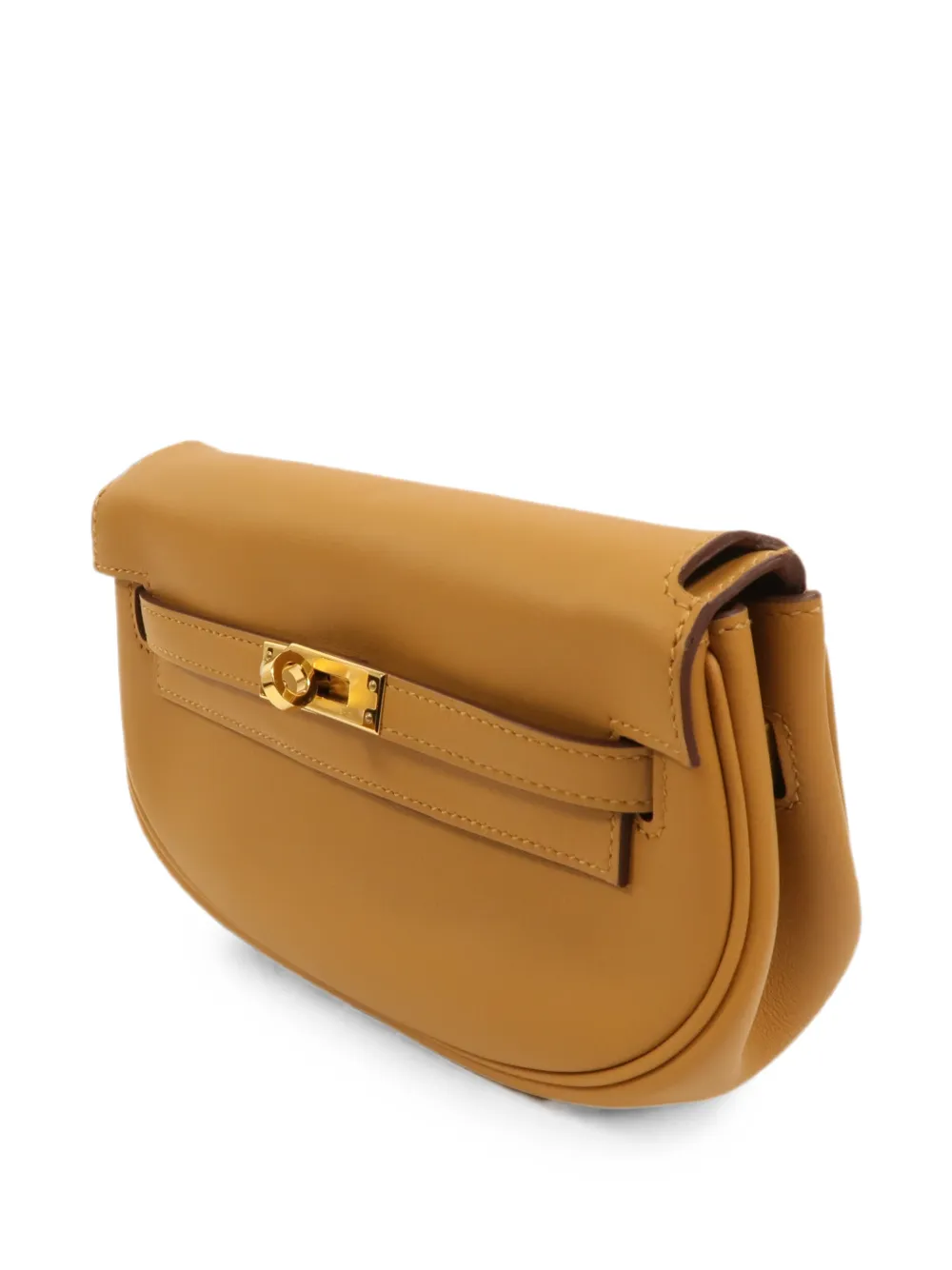 Hermès Pre-owned Kelly Moove Cross Body Bag in Brown, view 3