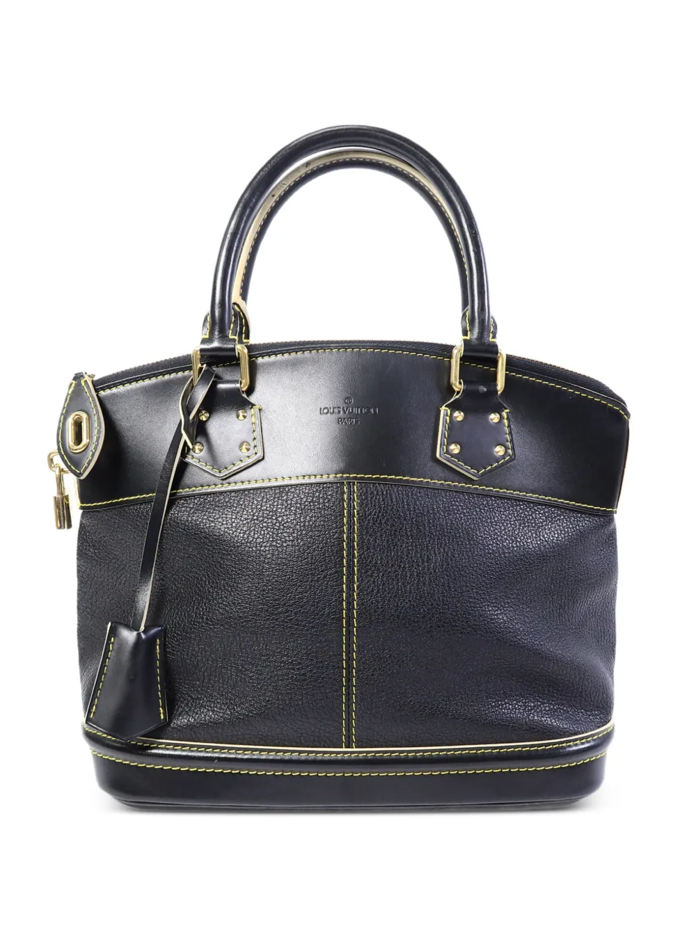 Louis Vuitton Pre-Owned PM Lockit leather tote bag - Schwarz