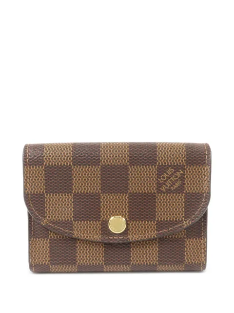 Louis Vuitton Pre-Owned cartera Damier Rosalie