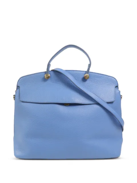 Furla tote i læder