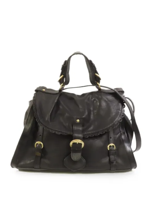 See By Chloé Vintage Poya scalloped-trim tote bag