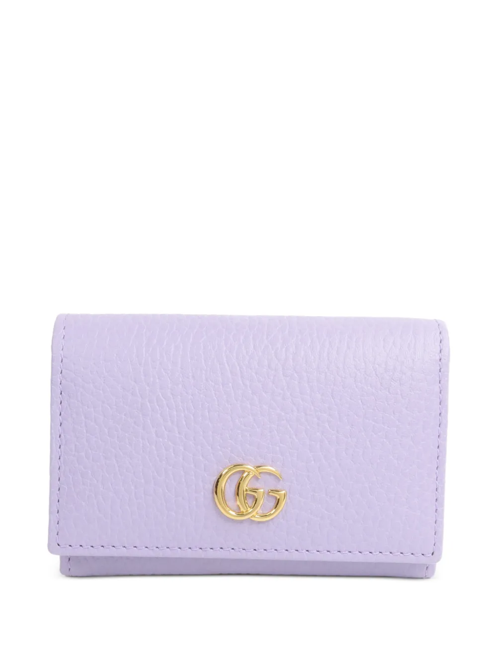 Gucci Pre-Owned logo-plaque card case - Violett