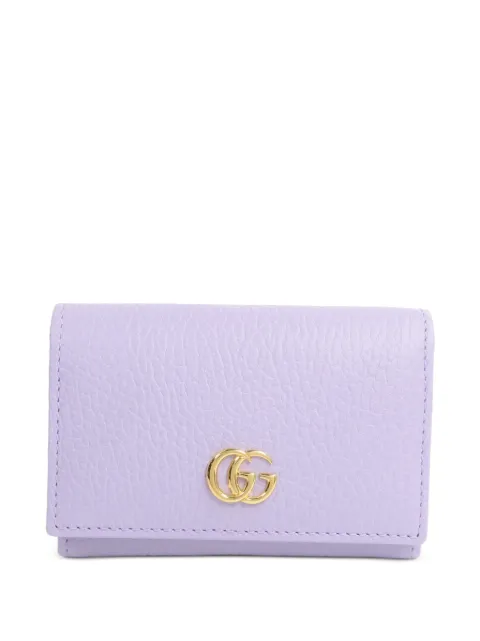 Gucci Pre-Owned logo-plaque card case