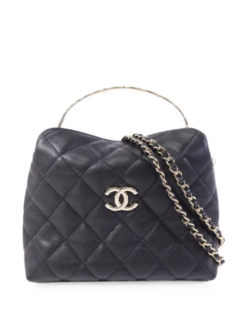 CHANEL Pre-Owned quilted CC tote bag