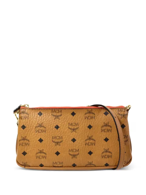 MCM Pre-Owned logo-detail shoulder bag