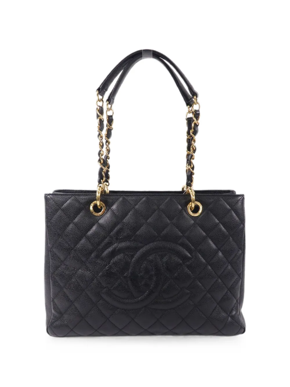 CHANEL Pre-Owned CC turn-lock Grand Shopping Tote bag - Nero