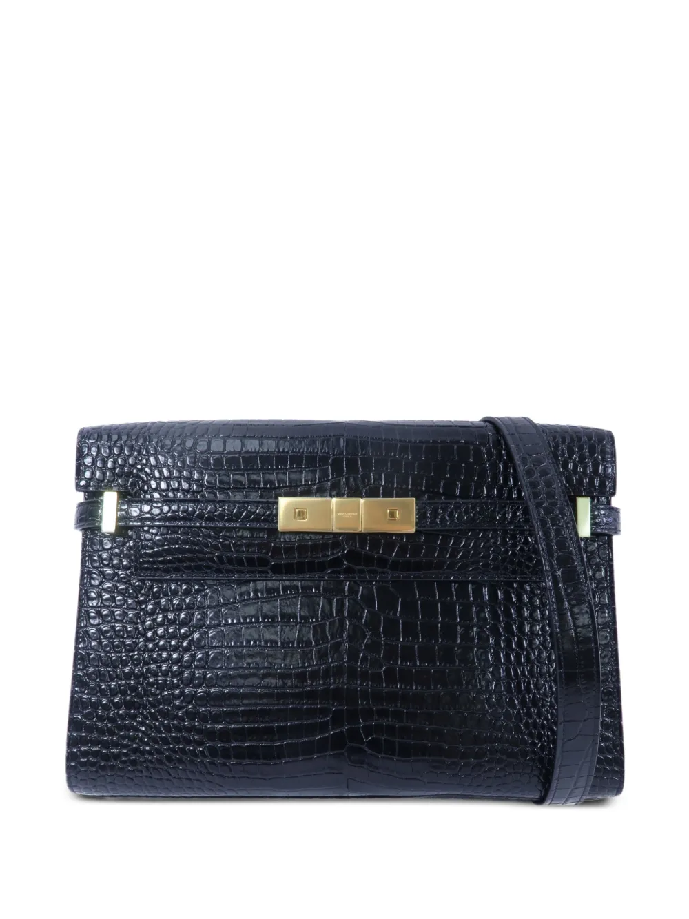 Saint Laurent Pre-Owned Borsa a spalla Manhattan - Nero