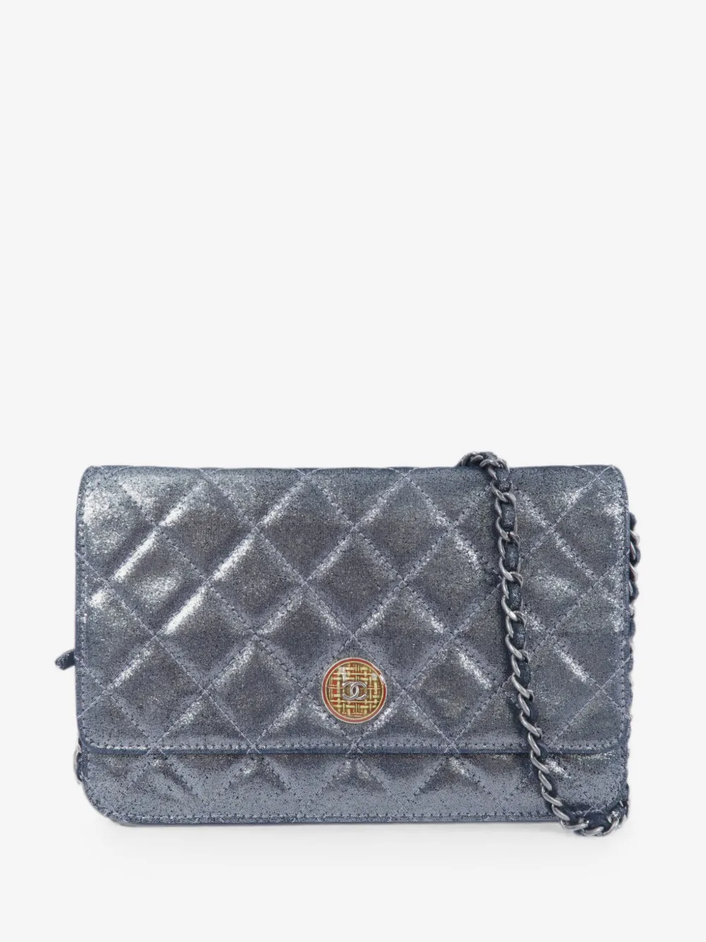 CHANEL Pre-Owned ココマーク マトラッセ ショルダーバッグ | グレー | Image 1
