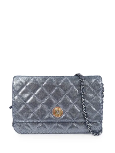 CHANEL Pre-Owned Gesteppte Schultertasche mit CC