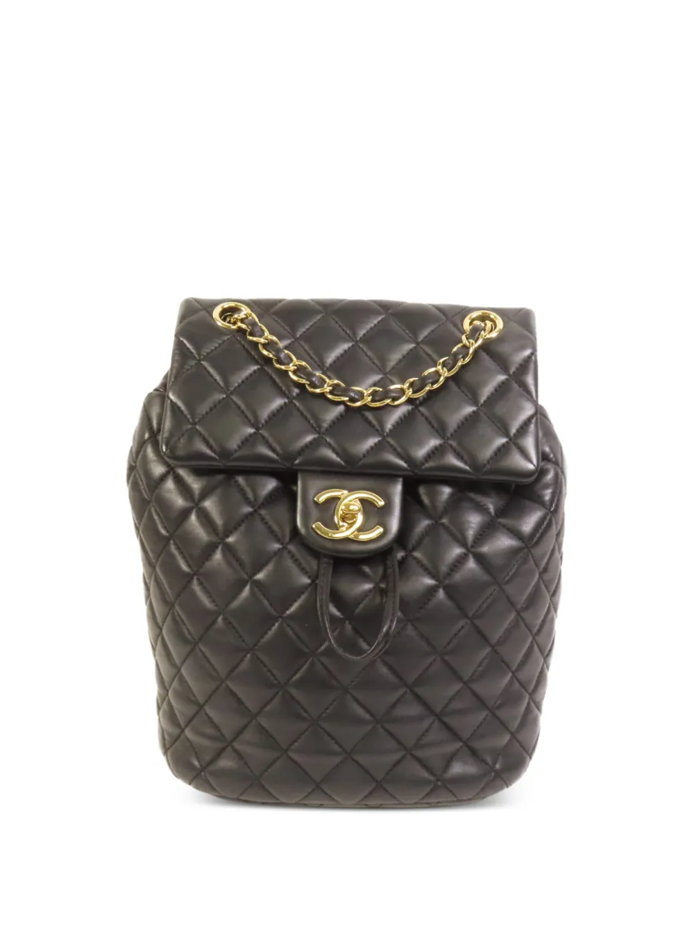 CHANEL Pre-Owned CC turn-lock quilted backpack - Nero