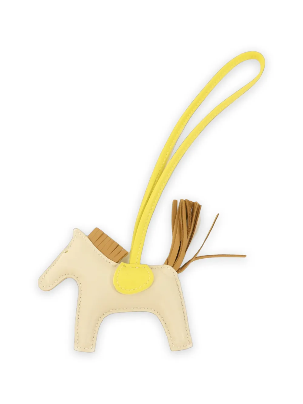 Hermès Pre-Owned PM Rodeo horse charm - Nude