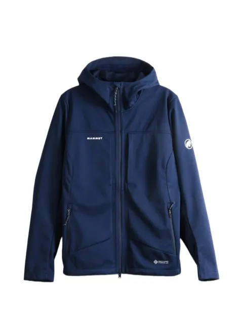 Mammut Ultimate VIII SO logo-print hooded jacket
