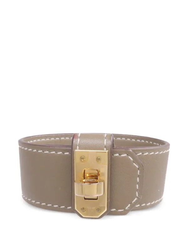 Hermès Pre-owned Kelly Bracelet in Grey
