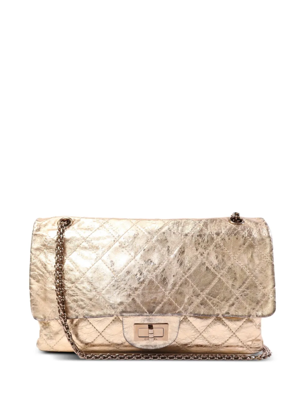 CHANEL Pre-Owned chain-strap shoulder bag - Oro