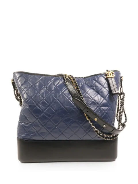 CHANEL Pre-Owned Gabrielle quilted shoulder bag