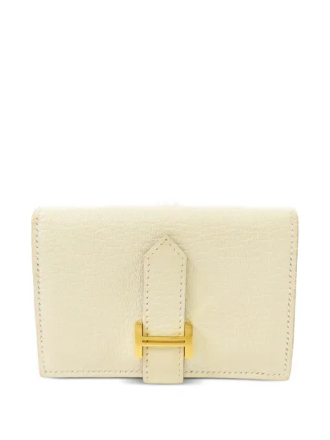 Hermès Pre-Owned 2023 Mini Bearn leather wallet