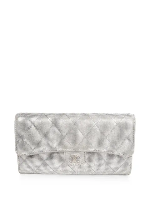 CHANEL Pre-Owned logo-plaque wallet