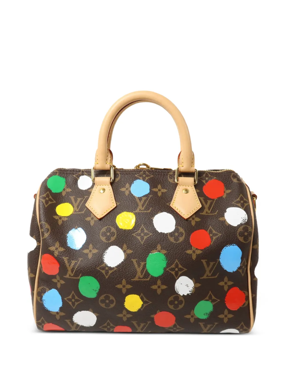 【希少】Louis Vuitton 草間彌生コラボ スピーディ バンドリエール Louis Vuitton Pre-Owned x 草間彌生 25 スピーディ バンドリエール