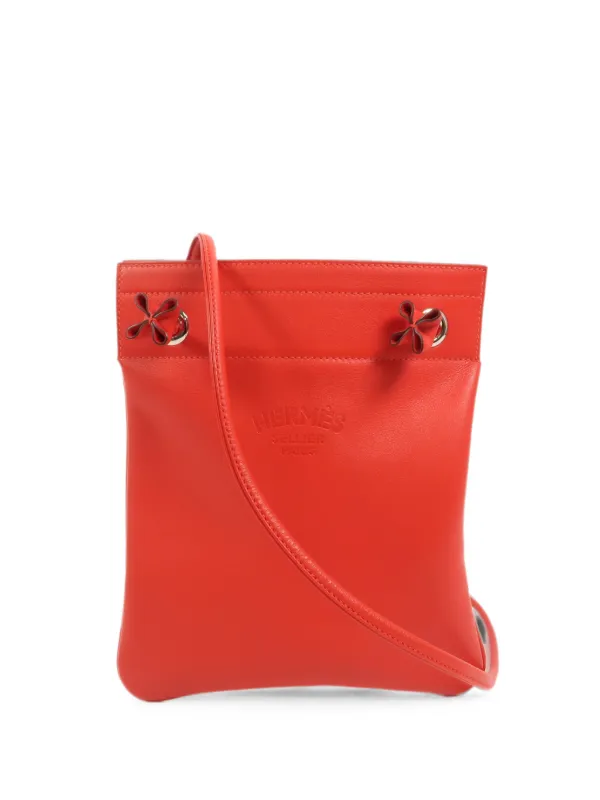 Hermès Pre-owned 2018 Mini Aline Shoulder Bag in Red