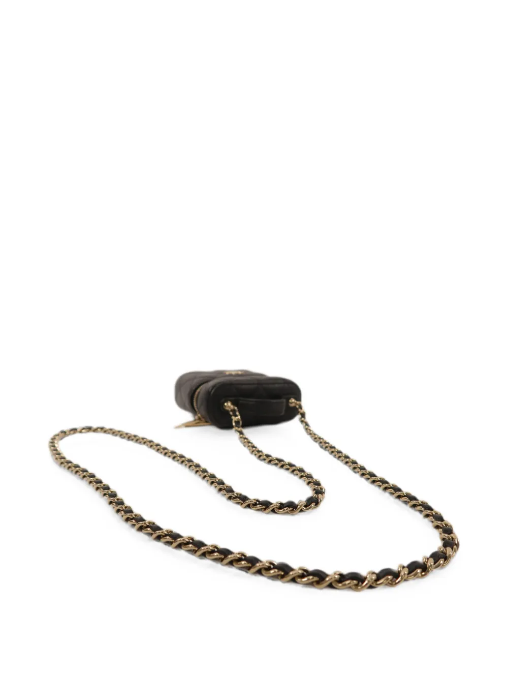 CHANEL Pre-Owned Kleine CC Vanity schoudertas Zwart