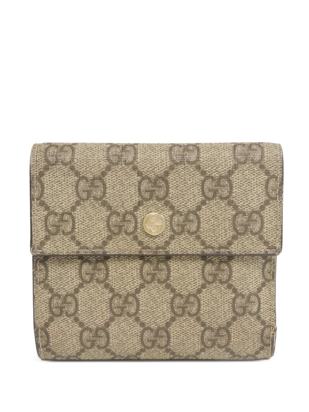 Gucci Pre-Owned Portafoglio GG Supreme - Toni neutri