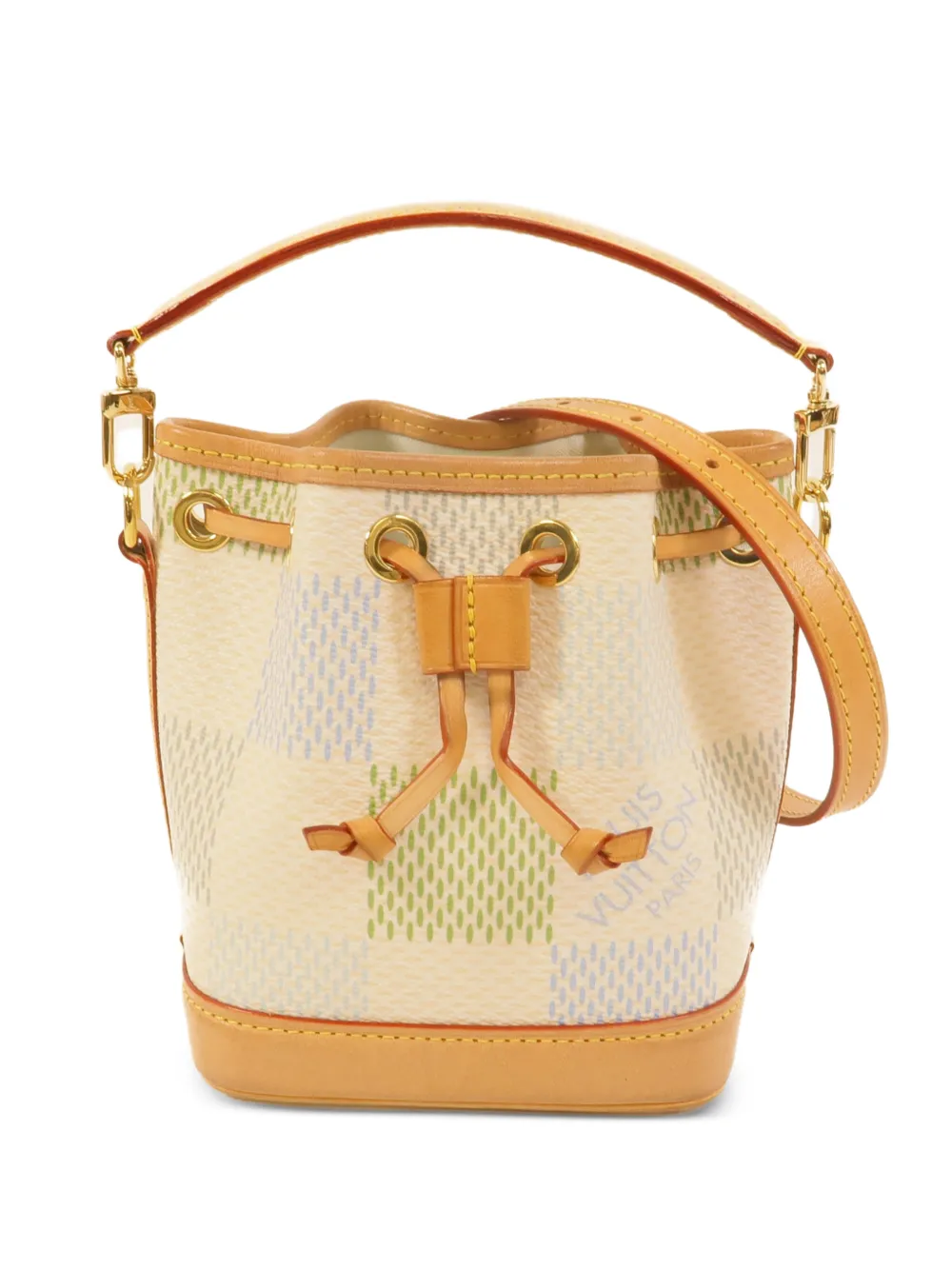 Louis Vuitton Pre-Owned Damier Giant Nano Noe Handtasche - Nude