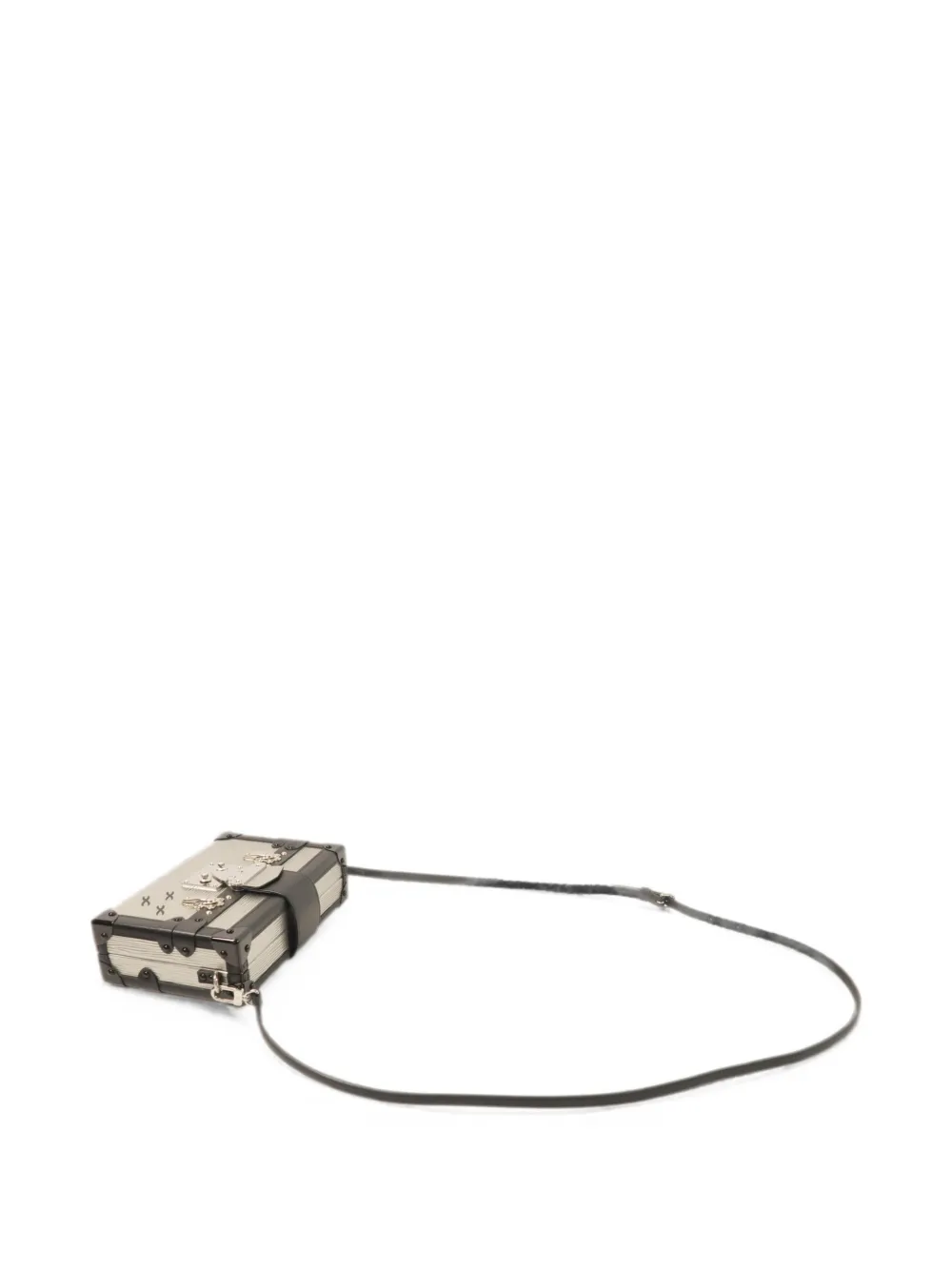Louis Vuitton Pre-Owned Petite Malle schoudertas Grijs