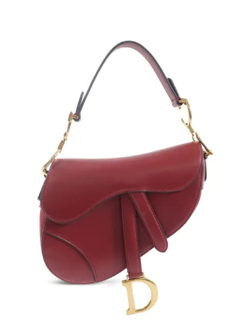 Christian Dior Pre-Owned mini Saddle calfskin shoulder bag