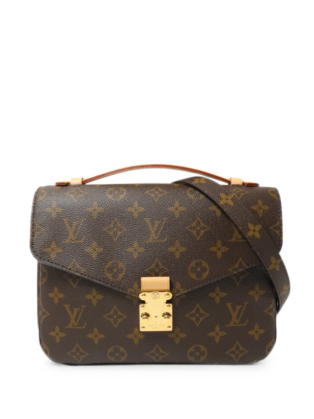 Louis Vuitton Pre-Owned Pochette Metis Monogram shoulder bag - Brown