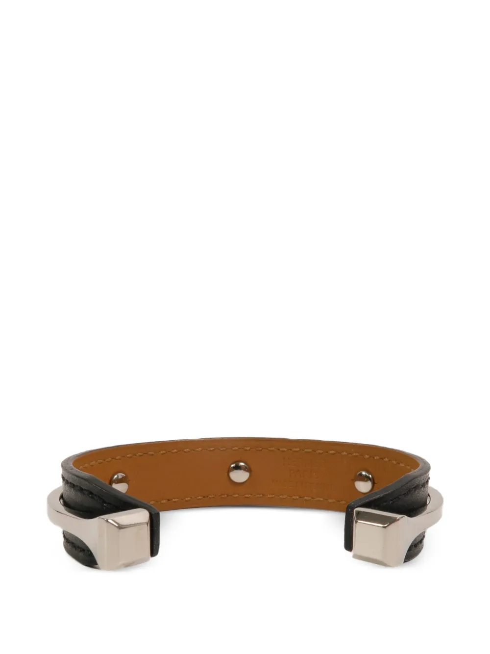 Hermès Pre-Owned leather bracelet - Argento