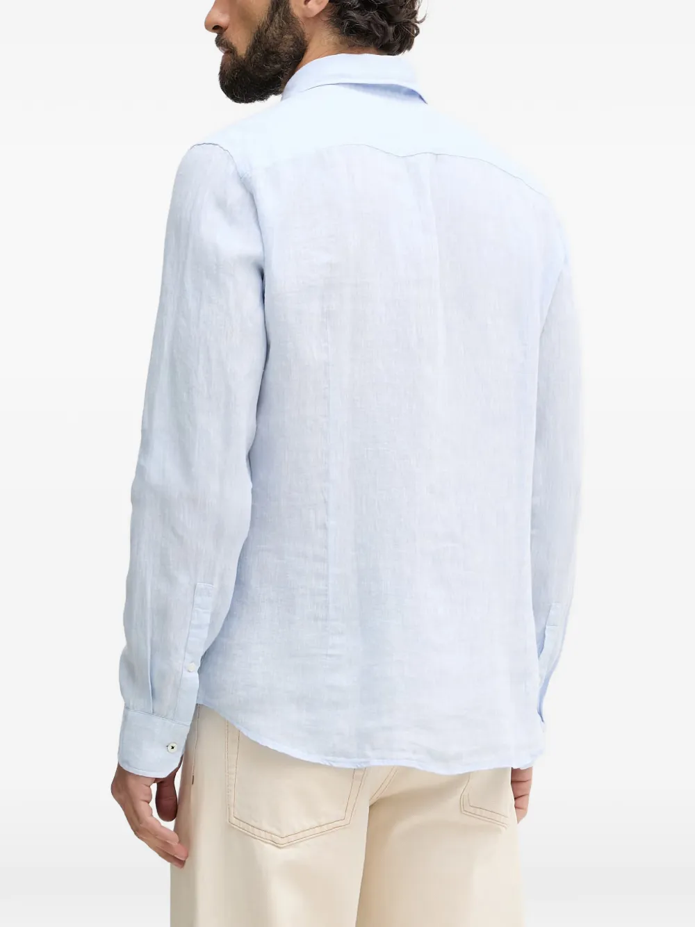 Joop! Pai overhemd met lange mouwen Blauw