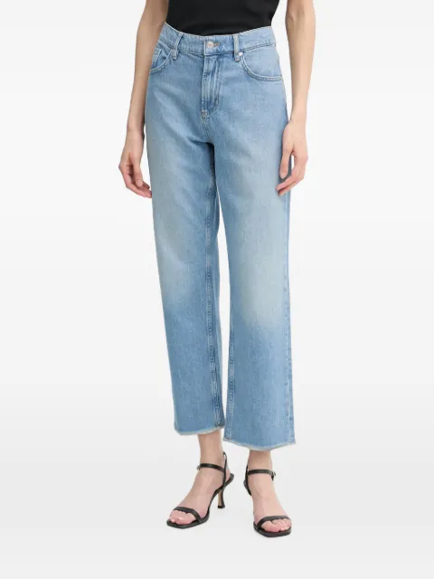 Joop! raw-edge faded jeans