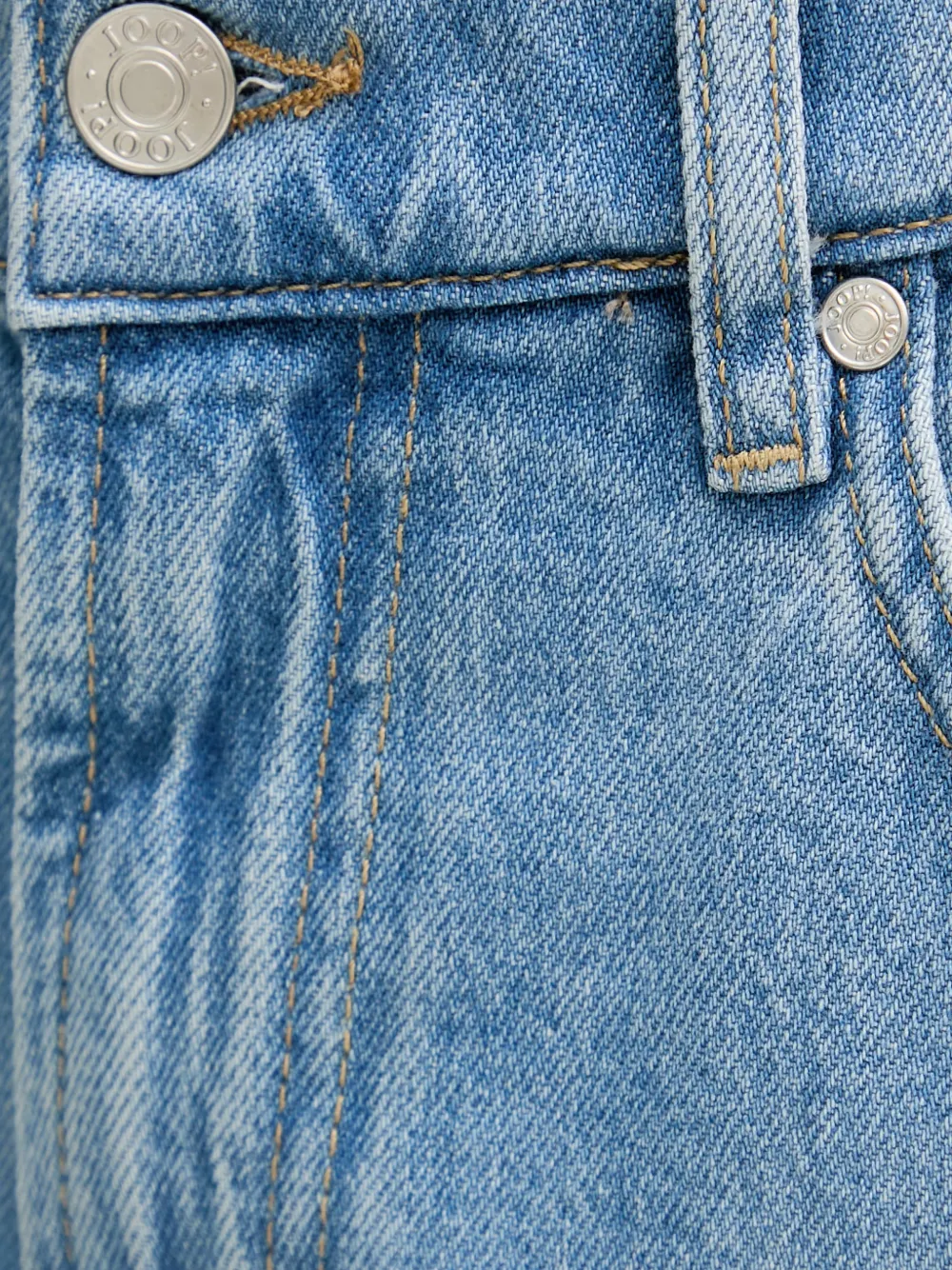 Joop! Gerafelde jeans met vervaagd effect Blauw