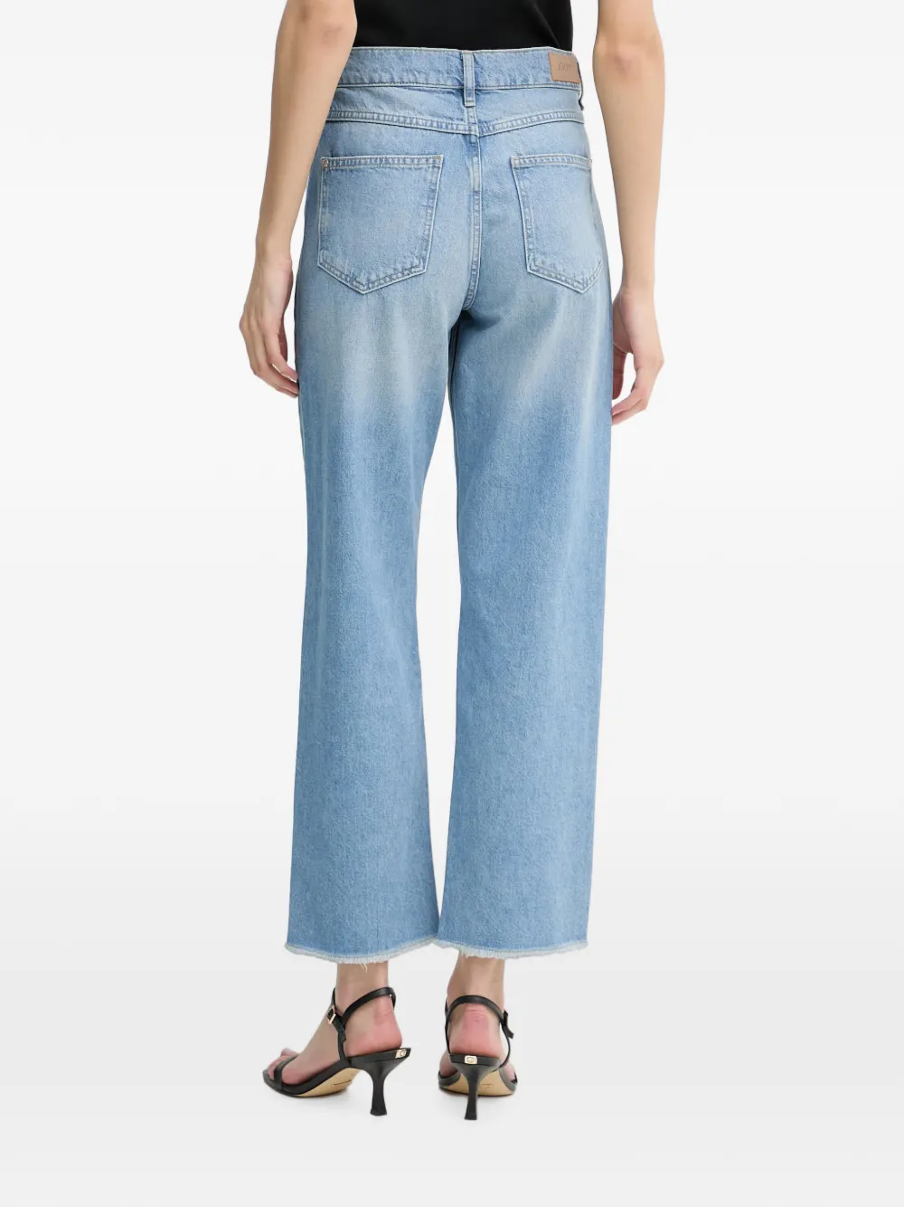 Joop! Gerafelde jeans met vervaagd effect Blauw