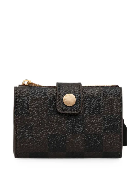 Joop! Cortina Piazza check-pattern zip-around wallet