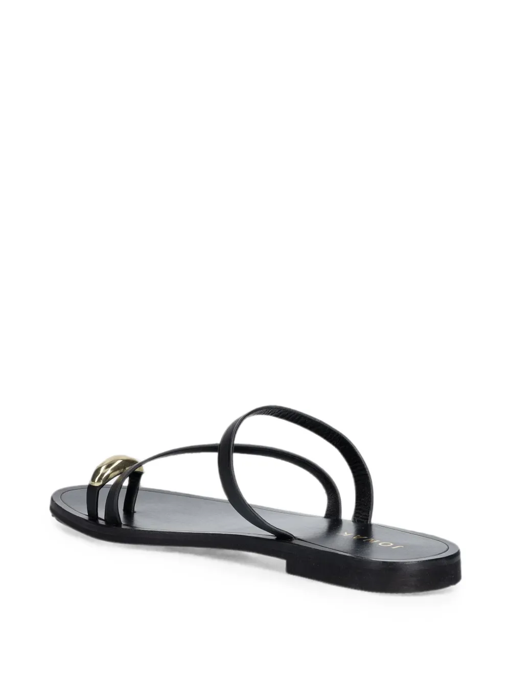 JONAK PARIS Wife sandalen met bandjes en neus Zwart