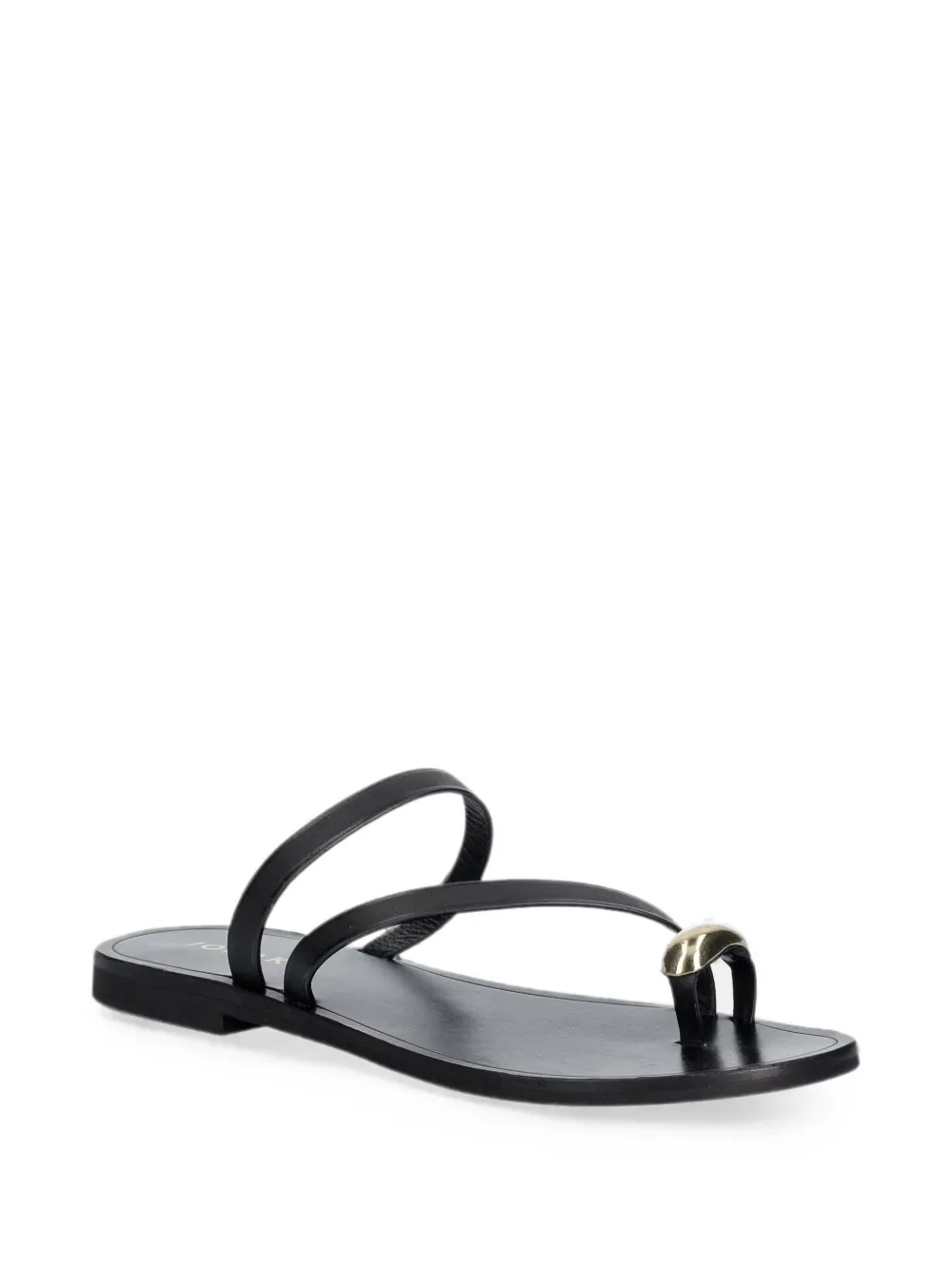 JONAK PARIS Wife sandalen met bandjes en neus Zwart